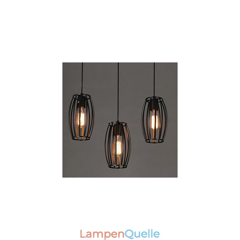 Creative Loft Wiederherstellung alter Wege Single Head Schmiedeeisen Kronleuchter Lampe