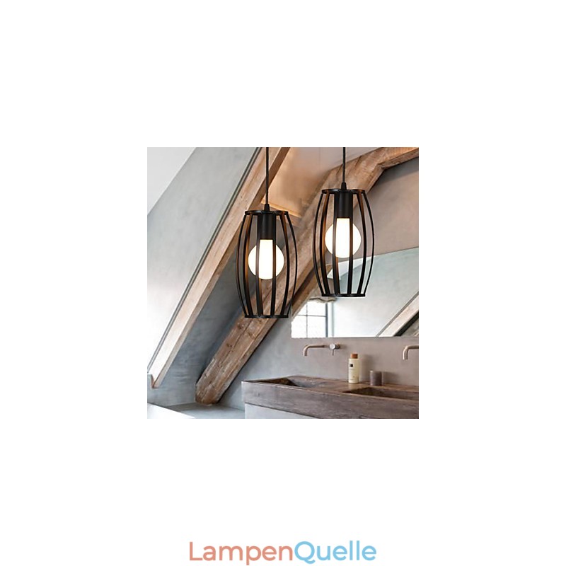 Creative Loft Wiederherstellung alter Wege Single Head Schmiedeeisen Kronleuchter Lampe
