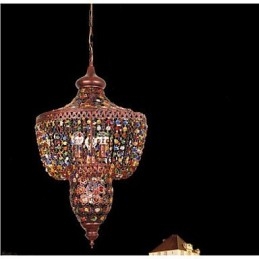 Mittelmeer Farbe Kristall Lampe Südostasien Schwarz Licht
