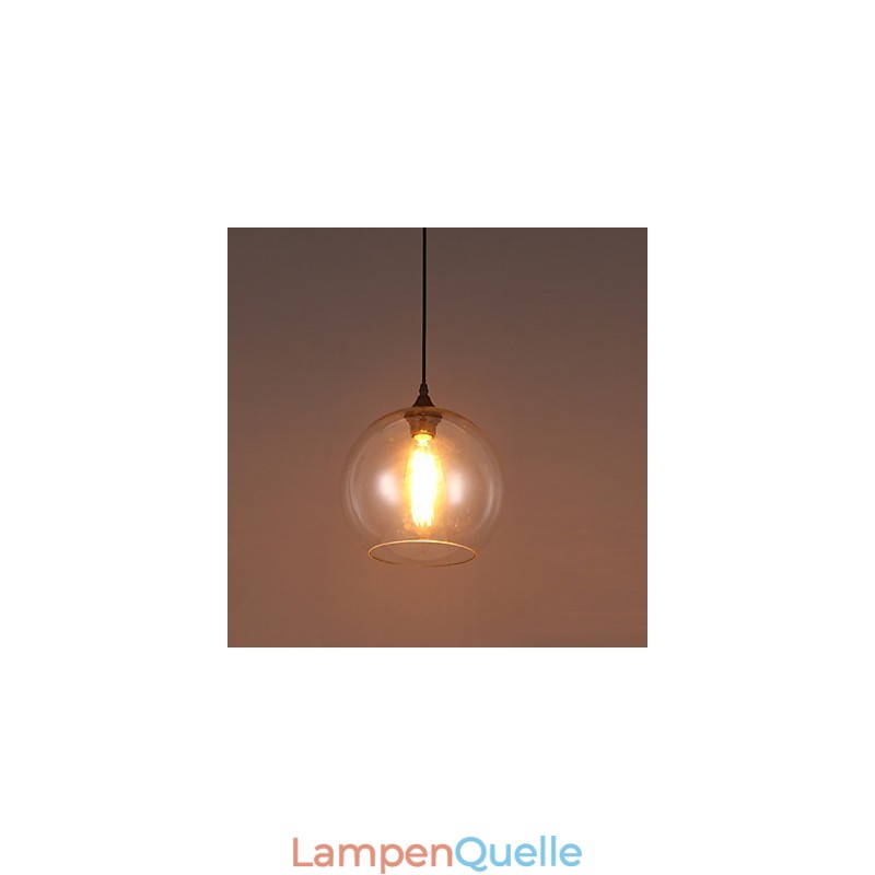 Kreative nordische vertraglich ländliche Glaskugel Single Head DropLight