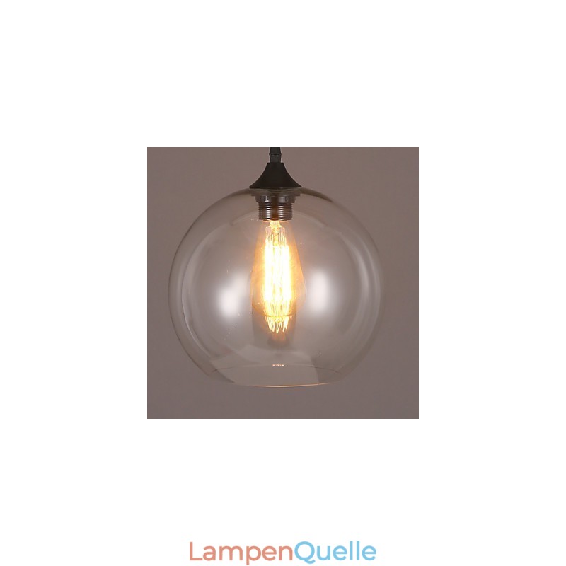 Kreative nordische vertraglich ländliche Glaskugel Single Head DropLight