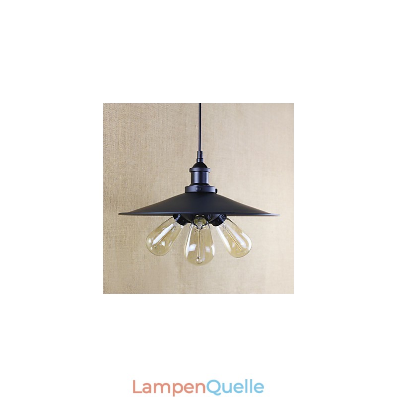 Pendelleuchten Traditionell Klassisch Vintage Retro Landhaus Garage Metall