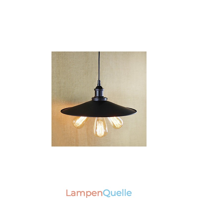 Pendelleuchten Traditionell Klassisch Vintage Retro Landhaus Garage Metall