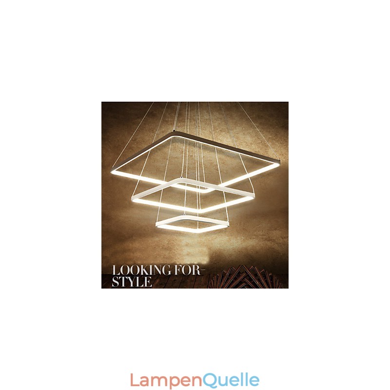 Modernes Design Pendelleuchte Drei Ringe