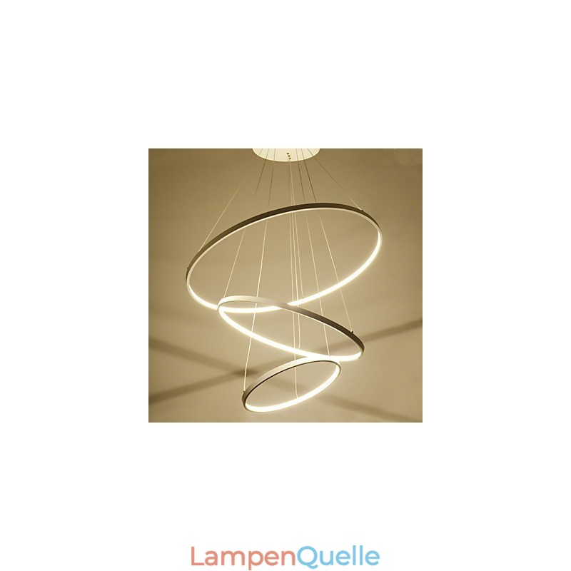Modernes Design Pendelleuchte Drei Ringe