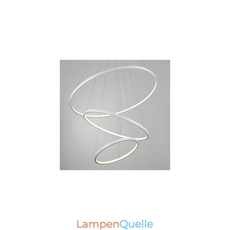 Modernes Design Pendelleuchte Drei Ringe