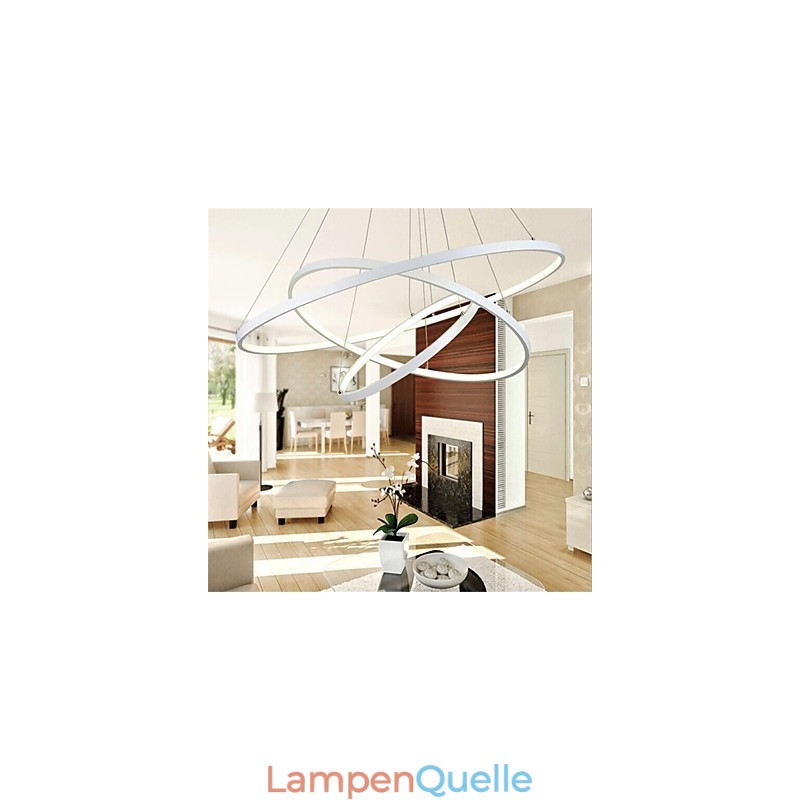 Modernes Design Pendelleuchte Drei Ringe