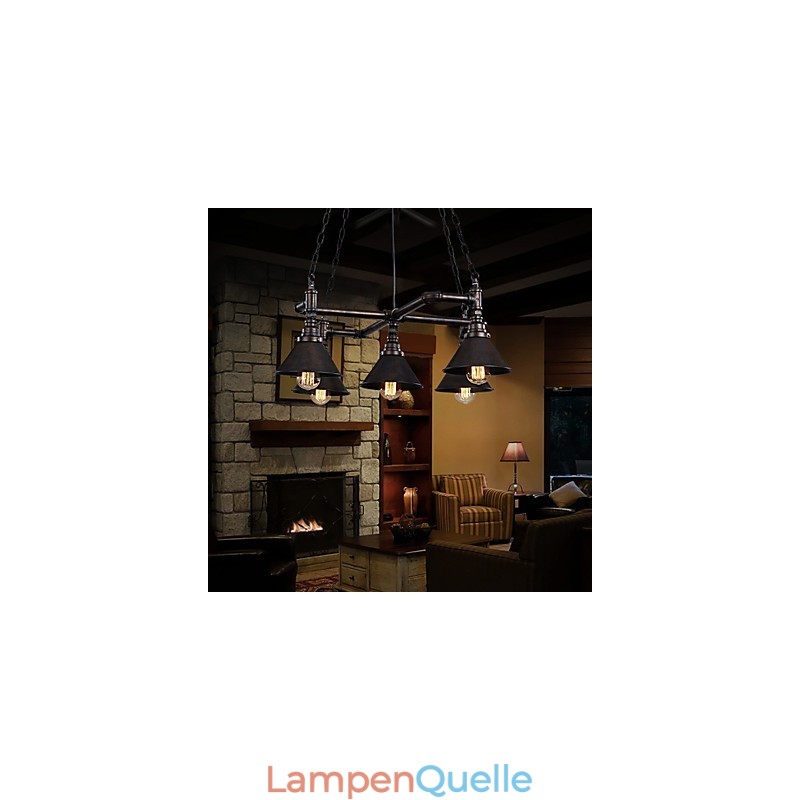 Retro Klassische Metall Decke Lichter Einfache Anhänger Lampen Cafe Anhänger Lampe