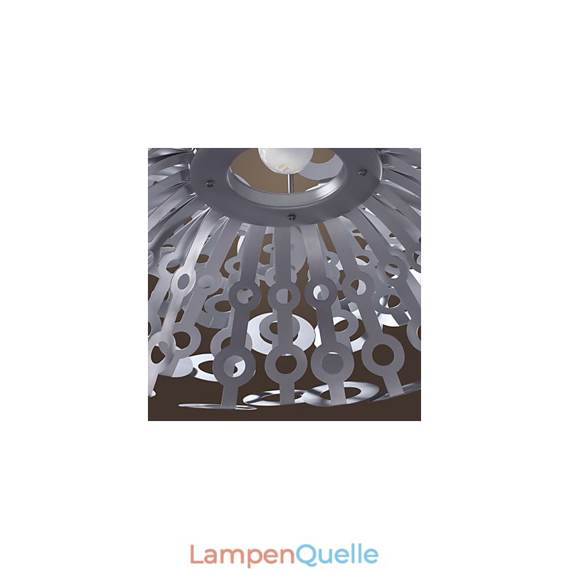 Moderne Pendelleuchte mit kreisförmigem Lampenschirm