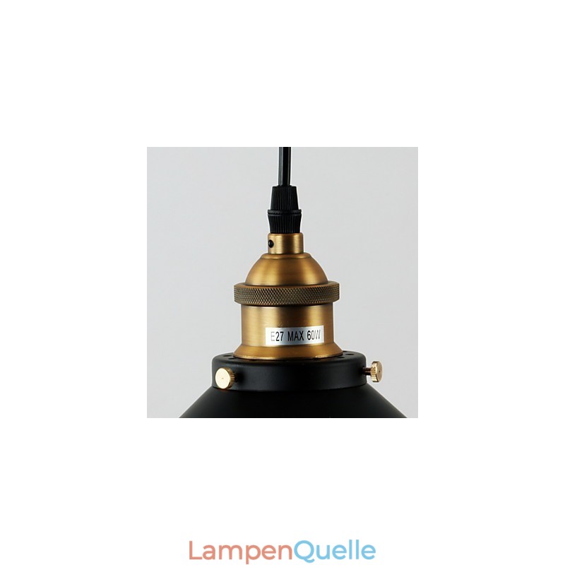 Traditionelle klassische Retro-Schüssel-Mini-Stil-Pendelleuchte