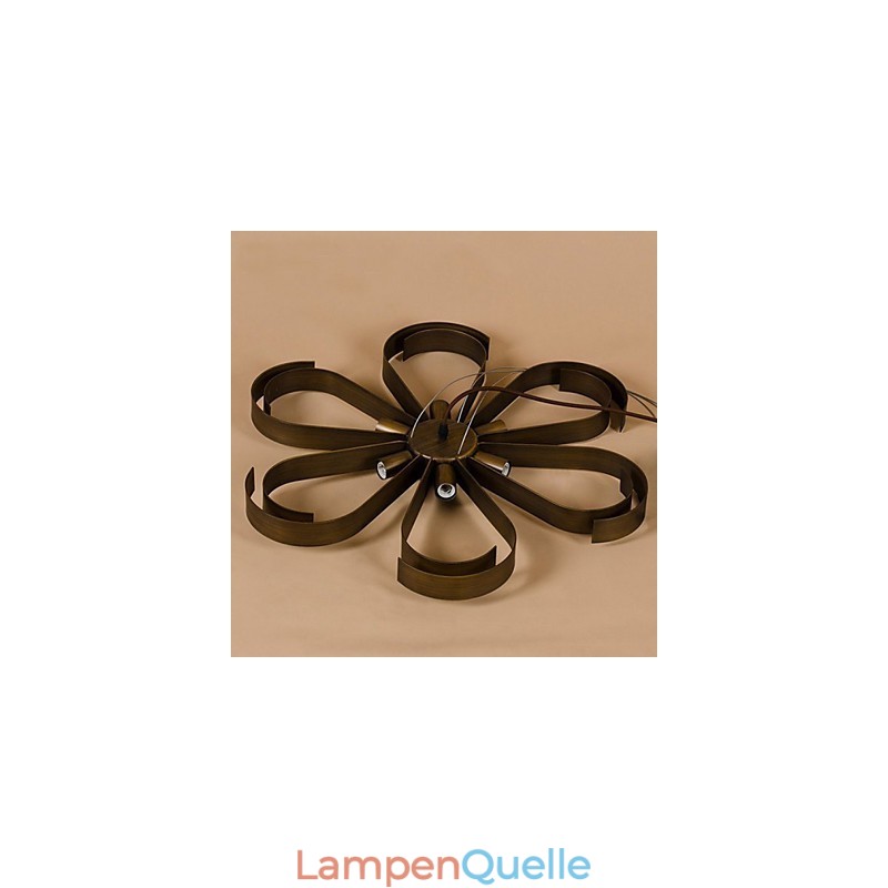 Amerikanische Country Iron Industrial Wind Flower Pendelleuchte