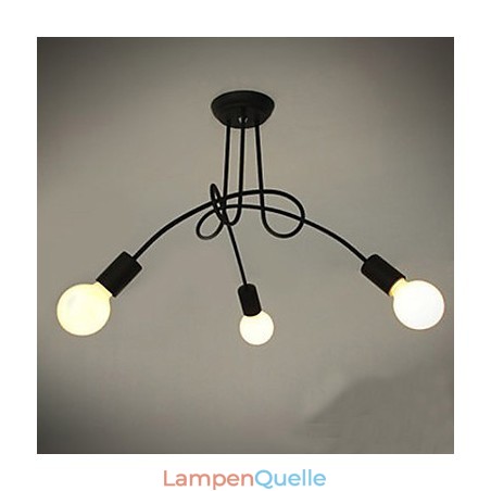 Moderne zeitgenössische Malerei Metall Kronleuchter