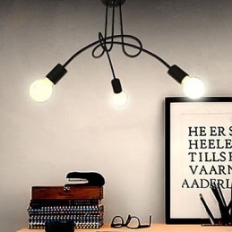 Moderne zeitgenössische Malerei Metall Kronleuchter