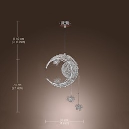 Moderne Pendelleuchte im zeitgenössischen Globe-Mini-Stil aus galvanisiertem Metall