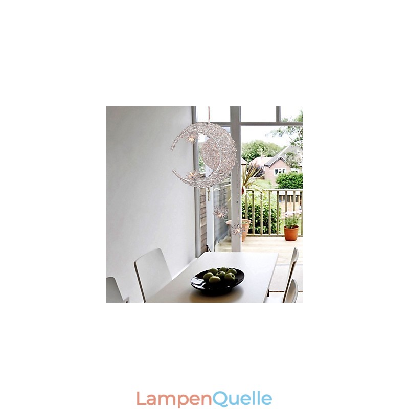 Moderne Pendelleuchte im zeitgenössischen Globe-Mini-Stil aus galvanisiertem Metall