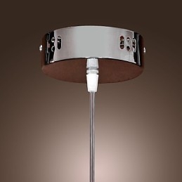 Moderne Pendelleuchte im zeitgenössischen Globe-Mini-Stil aus galvanisiertem Metall