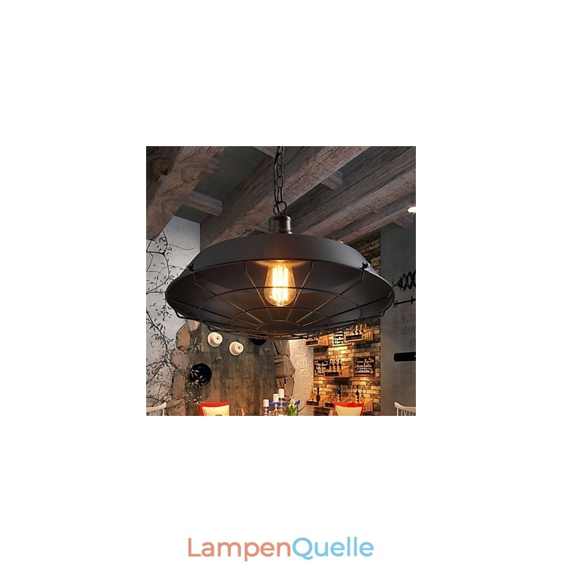 Pendelleuchten American Country Retro Schmiedeeisen Zeitgenössische und vertraglich Lager Droplight