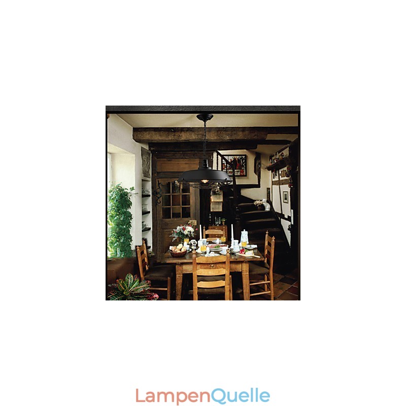 Pendelleuchten American Country Retro Schmiedeeisen Zeitgenössische und vertraglich Lager Droplight
