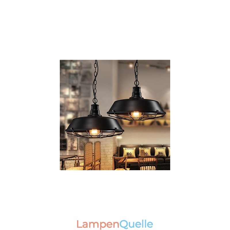 Pendelleuchten American Country Retro Schmiedeeisen Zeitgenössische und vertraglich Lager Droplight
