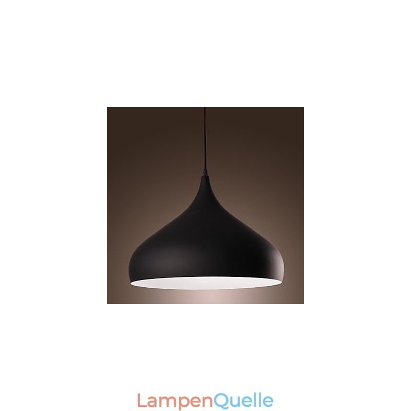 Moderne zeitgenössische Retro-Schüssel Mini-Stil Malerei Pendelleuchte