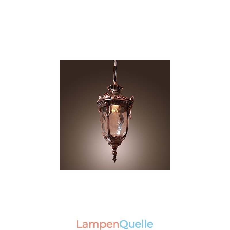 Antik inspirierte Pendelleuchte mit 1 Licht