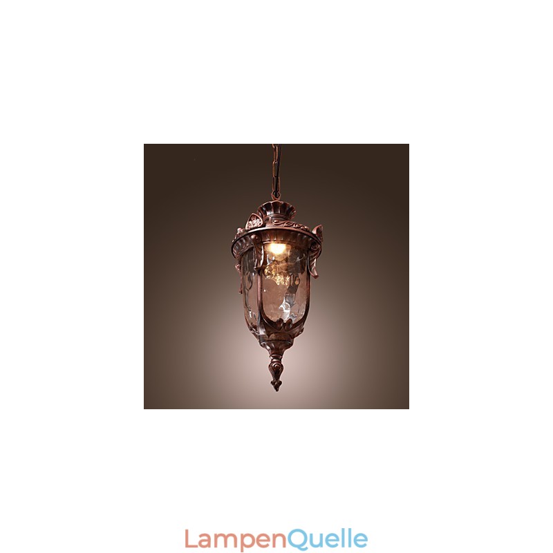 Antik inspirierte Pendelleuchte mit 1 Licht