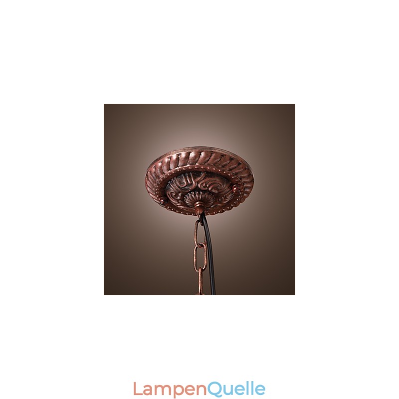 Antik inspirierte Pendelleuchte mit 1 Licht