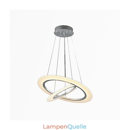 Acryl Pendelleuchte Deckenleuchter Kronleuchter Lampen Leuchten mit 2 Ringen Acryl Pendelleuchte Deckenleuchter Kronleuchter Lampen Leuchten mit 2 Ringen