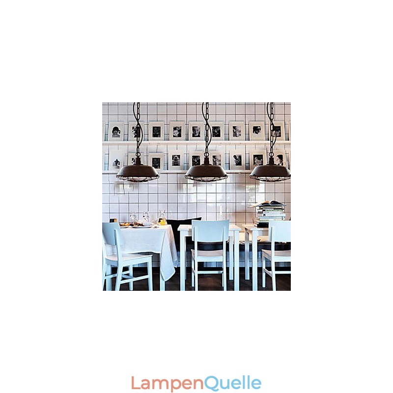 Schmiedeeisen Land Wiederherstellung alten Weisen Single Head Droplight Lampe Licht