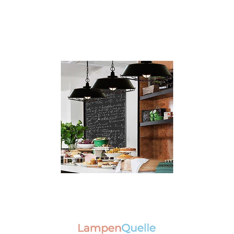 Schmiedeeisen Land Wiederherstellung alten Weisen Single Head Droplight Lampe Licht