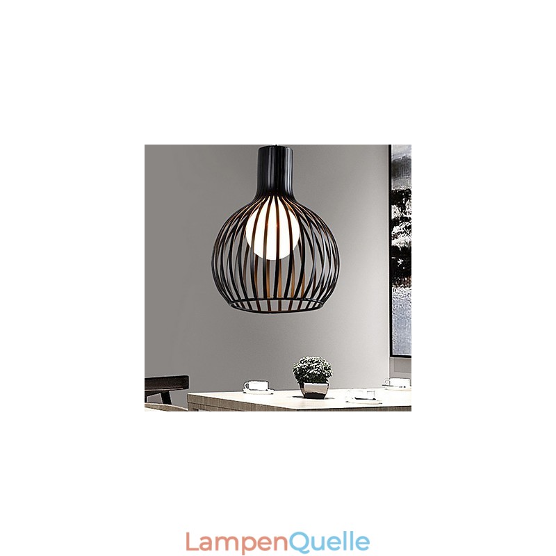 Amerikanischen Retro Vertraglich Schmiedeeisen Vogelkäfig Kronleuchter Lampe Licht