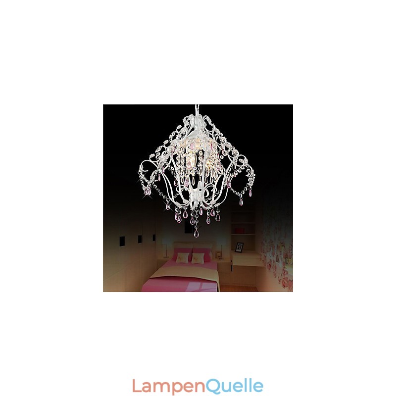 Europäischer Stil Garten Mode Kristall Anhänger