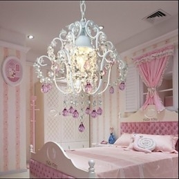 Europäischer Stil Garten Mode Kristall Anhänger