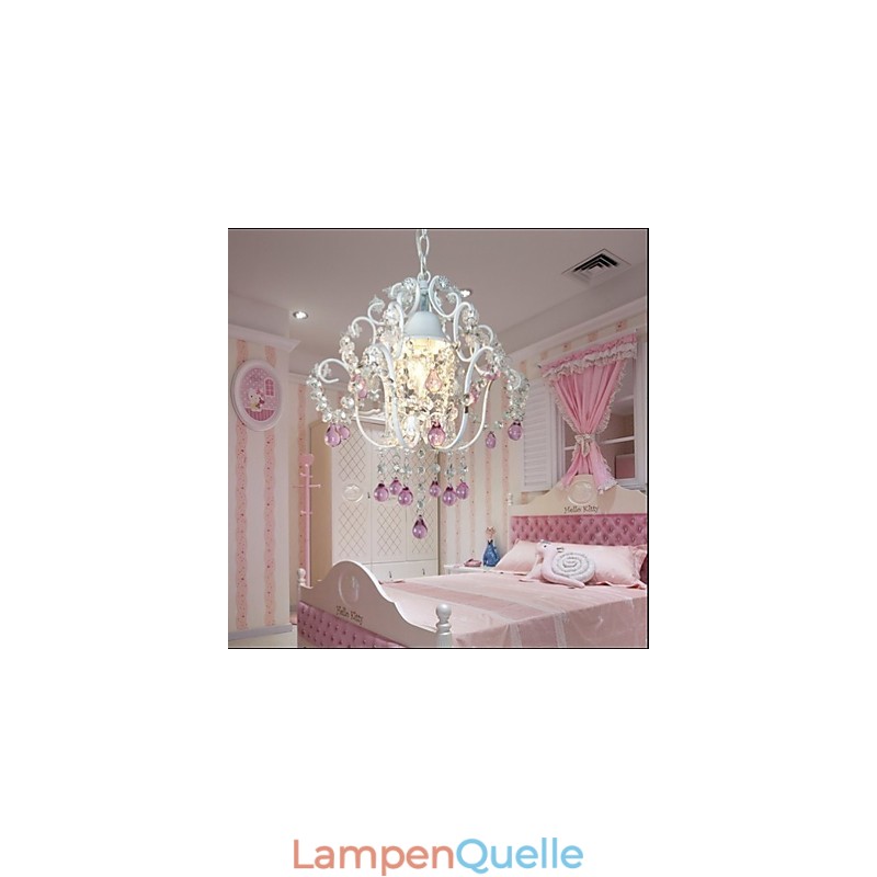 Europäischer Stil Garten Mode Kristall Anhänger