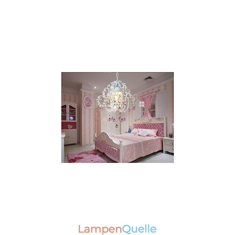 Europäischer Stil Garten Mode Kristall Anhänger