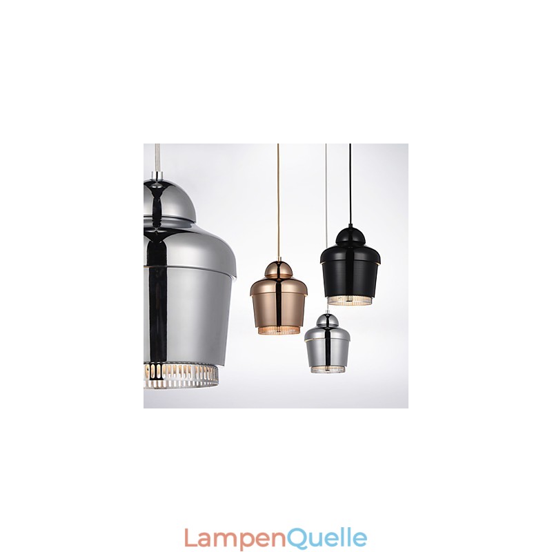 Pendelleuchte 1 Licht Moderne Einfachheit Golden Chrom Schwarz Weiß Kohlenstoffstahl Metall Kronleuchter