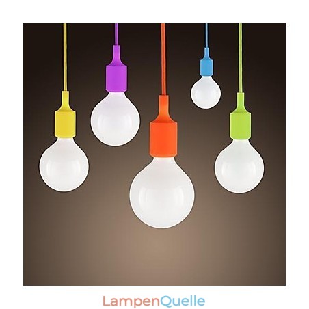 Mini-Anhänger 1 Licht Modern Minimalist Silikon Bonbonfarben