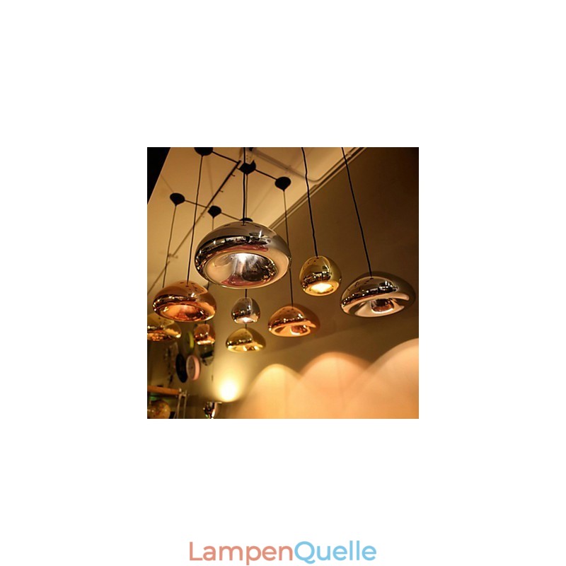 Moderne zeitgenössische Malerei Metall Pendelleuchte