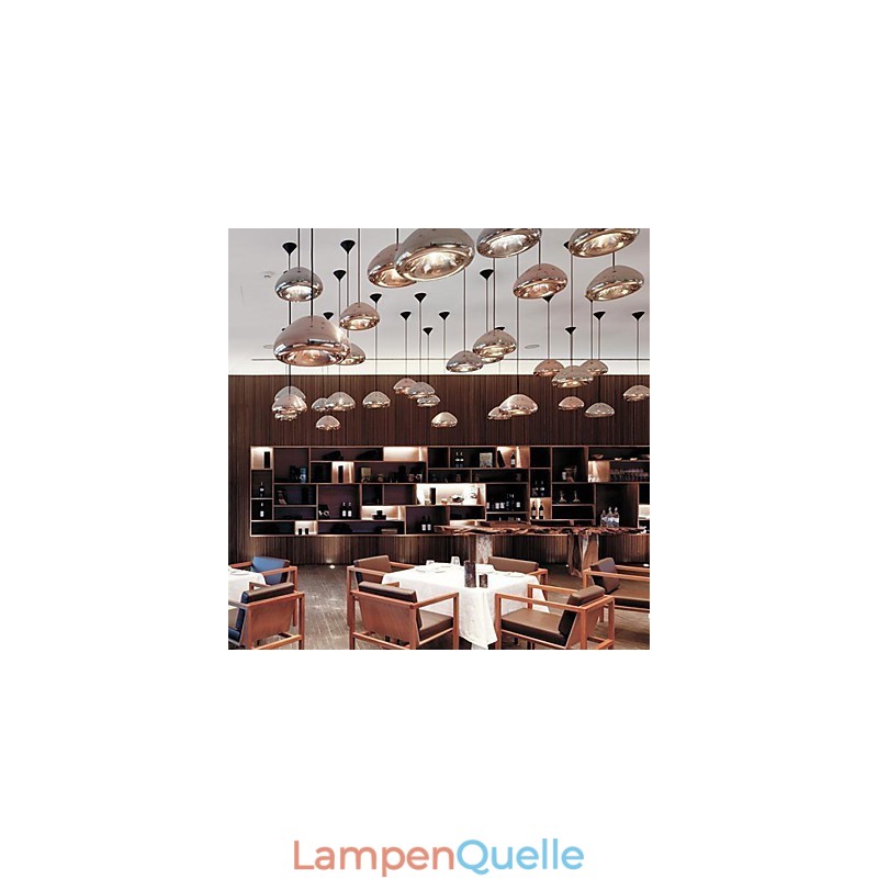 Moderne zeitgenössische Malerei Metall Pendelleuchte