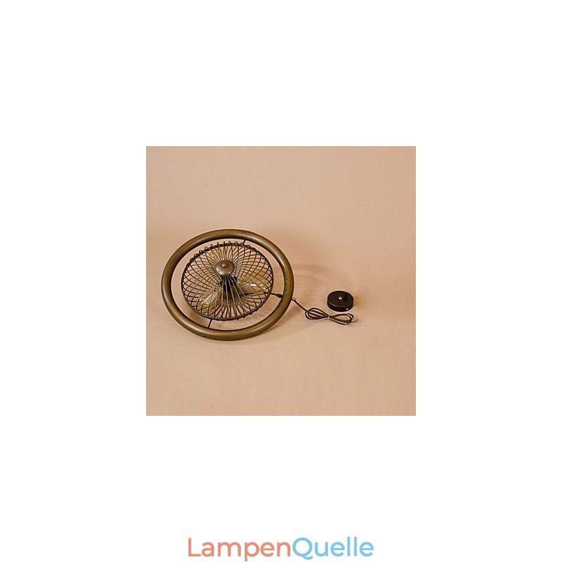 Retro Klassische Metall Decke Fan Lichter Einfache Anhänger Lampen Cafe Anhänger Lampe