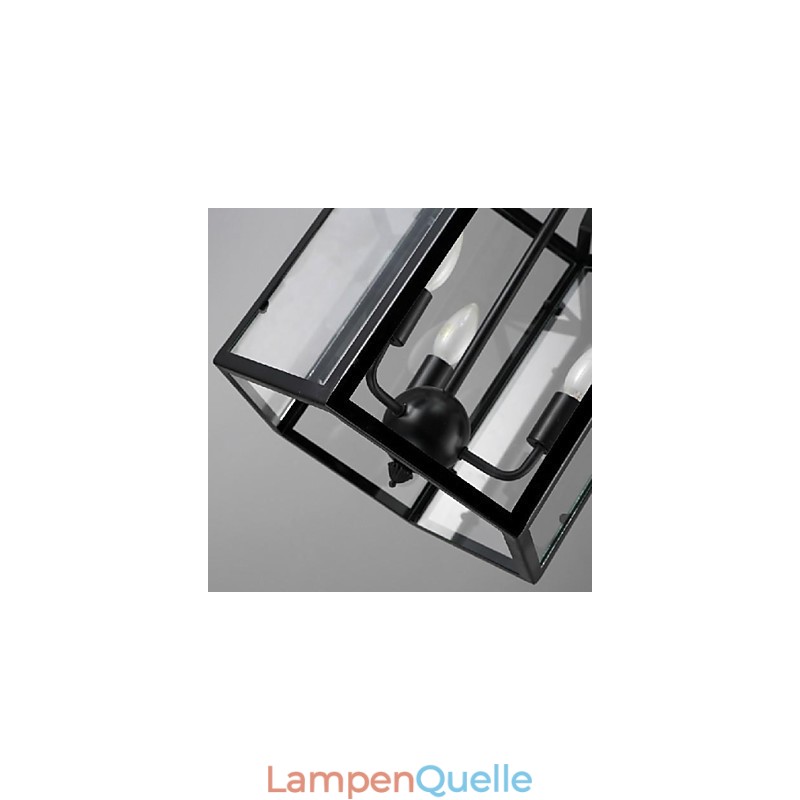 Traditionelle Klassische Vintage Retro Laterne Land Mini Stil Malerei Metall Anhänger Licht Esszimmer