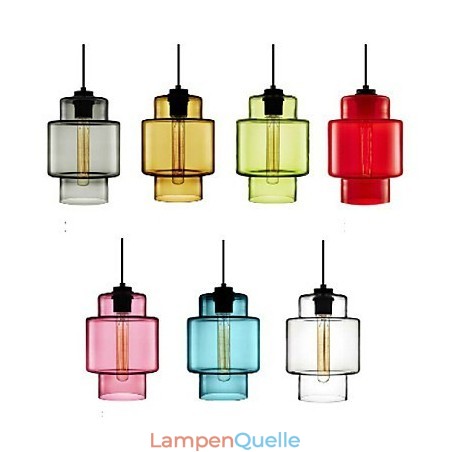 Kronleuchter-Pendelleuchte mit einem Kopf und Glasschirm (Grau, Gelb, Grün, Rot, Rosa, Blau, Weiß) Kronleuchter-Pendelleuchte mit einem Kopf und Glasschirm (Grau, Gelb, Grün, Rot, Rosa, Blau, Weiß)