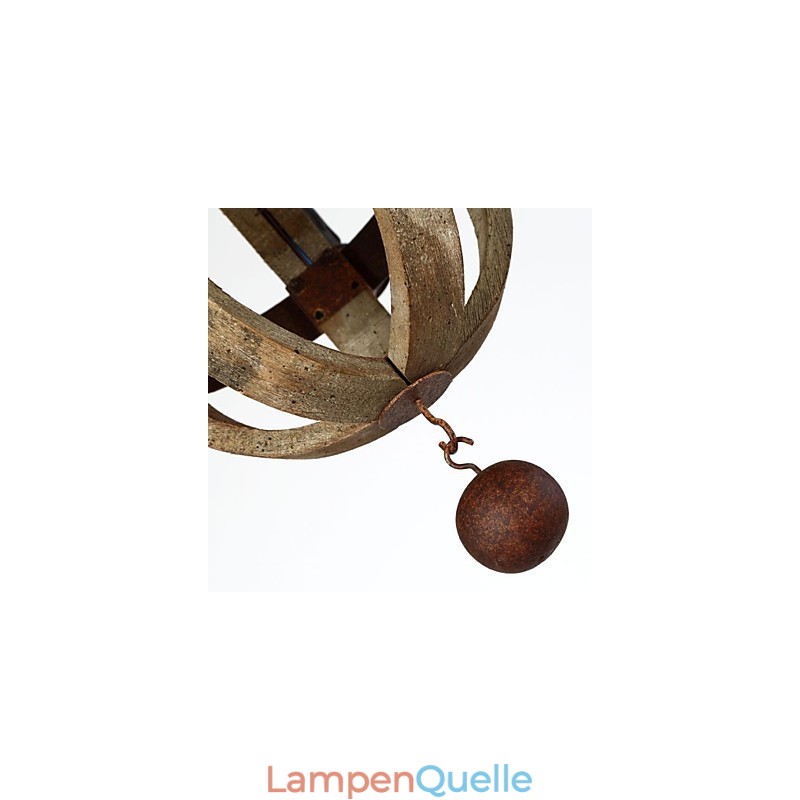 Vintage Mini-Stil Malerei Holz Bambus Kronleuchter