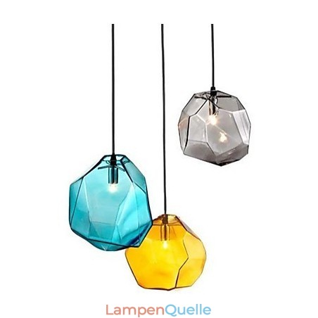Kreative Eiskristallglas Diamant Anhänger Chromatische Droplight Lampe Licht Kreative Eiskristallglas Diamant Anhänger Chromatische Droplight Lampe Licht