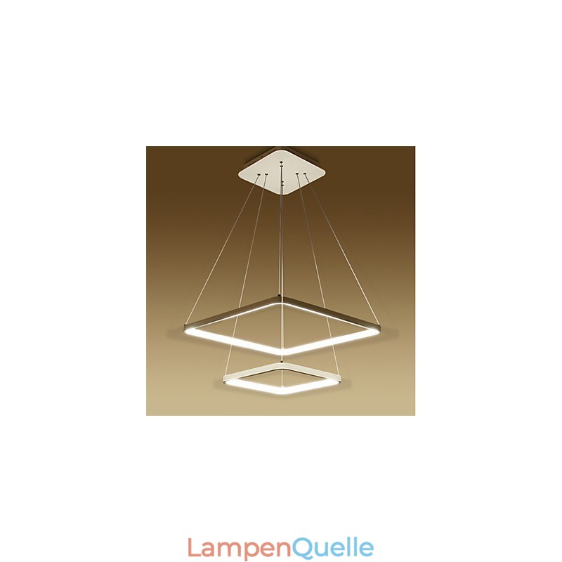 Modernes Design 4 Pendelleuchte Zwei Ringe