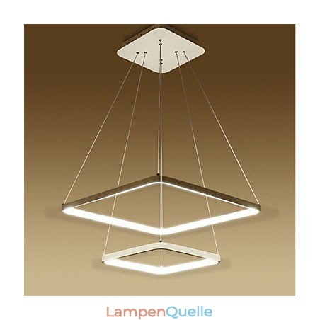 Modernes Design 4 Pendelleuchte Zwei Ringe Modernes Design 4 Pendelleuchte Zwei Ringe