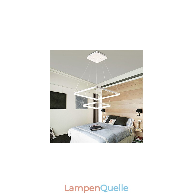 Modernes Design 4 Pendelleuchte Zwei Ringe