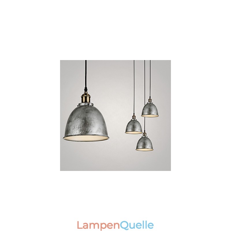 1 Lichter Pendelleuchten Antik Vintage Stil Industrie Stil Eisen Metalle Drop Light