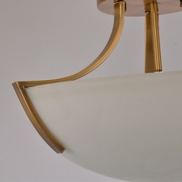 Rustikale Lodge Vintage Mini-Stil Malerei Metall Pendelleuchte