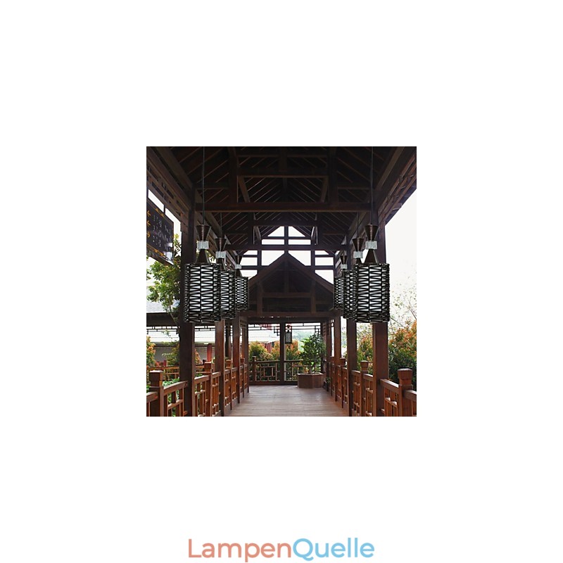 Der Stock macht handgewebte Individualität kreative Kunst Droplight Lampe Licht